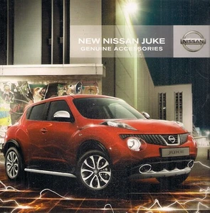 Nissan Juke Accessories 2010-2011 UK Market Sales Brochure - Picture 1 of 2