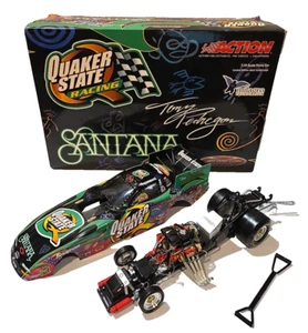 QUAKER STATE SANTANA TONY PEDREGON 1:24 DIE CAST CAMARO FUNNY CAR ACTION 2004 - Picture 1 of 23