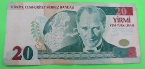 TURKEY, 20 NEW LIRA, P#219, 2005 - Picture 1 of 2