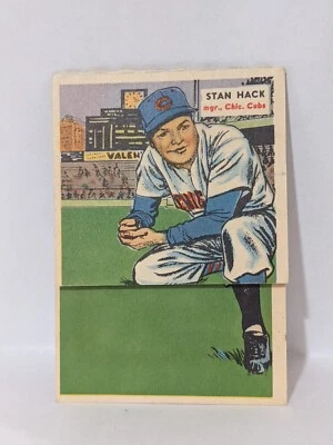 1955 Topps #23 Jack Shepard / #24 Stan Hack Double Header Rare! - Image 1 of 3