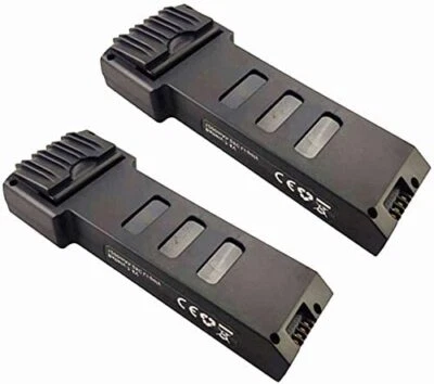 DASKOO 2Stück 7.4V 1200mAh Lithium-Akku LiPo Batterie für E511 E511S Quad-Rotor-Drohne