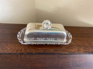 MANTEQUILLA DE PLATA Y VIDRIO DE COLECCIÓN - Imagen 1 de 4