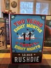MASSIVE LIB Salman Rushdie 1ST ED SIGNED  HC FIRST Book Two Years, Eight Months