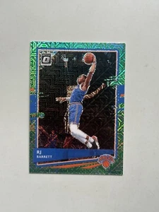 2020 Panini Donruss Optic Choice Dragon Prizm RJ Barrett SSP New York Knicks NYK - Bild 1 von 10