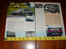 1993 SALEEN RACE CAR ORIGINAL ARTICLE