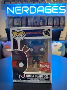 Funko POP! Marvel Ninja Deadpool #785 Vinylfigur (Collectors Corps exklusiv) - Bild 1 von 7