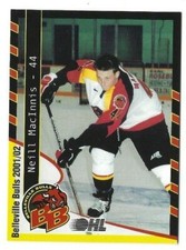 2001-02 Belleville Bulls (OHL) Neill MacInnis