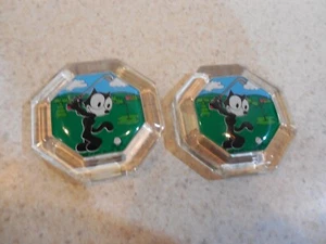 Imán de nevera vintage FELIX THE CAT años 90 Golf Lic. Par 2 - Imagen 1 de 5
