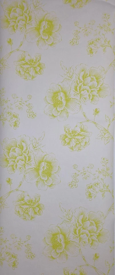 18147121 FONDO DE PANTALLA FLORAL VERDE LIMA CASADECO Foto 1 de 1