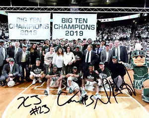 2018-2019 Michigan State Spartans basketball team signed photo Cassius Winston! - Picture 1 of 1