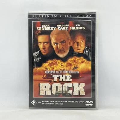 The Rock Sean Connery Ed Harris Nicolas Cage DVD Movie Film Free Post R4 PAL - Image 1 of 4