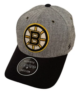 Zephyr NHL Boston Bruins "Beetlejuice" Structured Curved Bill ADJ Hat BRAND NWT - Picture 1 of 6