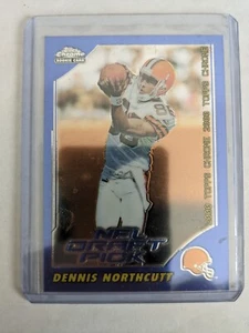 🏆 2000 Topps Chrome /1650 DENNIS NORTHCUTT RC #266 CLEVELAND BROWNS - Picture 1 of 2