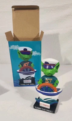 Wichita Wind Surge Turbo Tubs Tubby The Troll Bobblehead No Box - Image 1 of 4