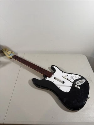 Wii Rock Band 2 Guitar Fender Stratocaster Complete No Dongle But Fully TESTED - Image 1 of 4
