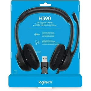 Casque USB Logitech H390 Over-Head Comfort avec microphone antibruit *NEUF* - Photo 1/7