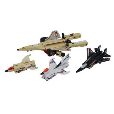 Lote de 4 peças vintage Hasbro Transformers G1 Aerialbots Silverbolt Air Raid - Imagem 1 de 4
