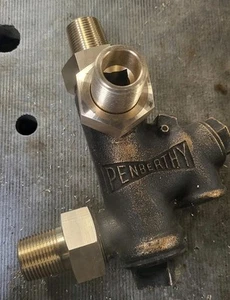 Penberthy 3/4 Tail Pipe, Tail Nut, Live Steam Injector Boiler - Picture 1 of 7