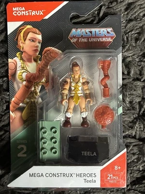 Mega Construx Heroes Teela Series 2 Masters of The Universe Gift Figure Toy New - Image 1 of 2