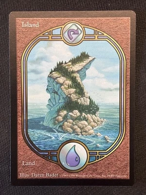 MTG Unglued ISLAND LP (BIN1557) Graded Power - Image 1 of 2