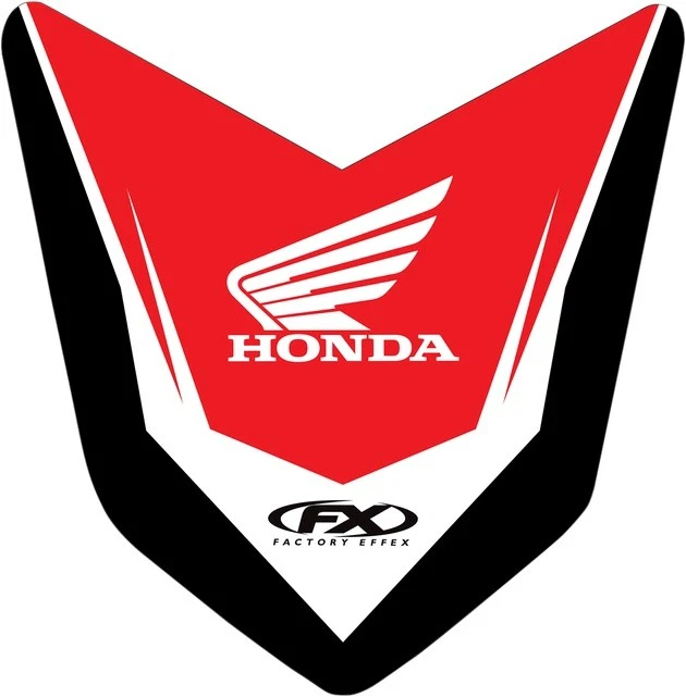 Factory Effex Front Fender Graphics Kit Red Honda CRF250R/CRF450R/CR125R/CR250R - Image 1 of 1