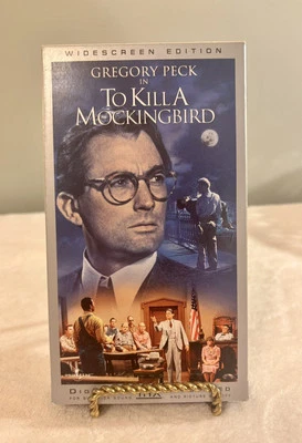 VTG “To Kill A Mockingbird” VHS Tape,  Gregory Peck, Widescreen. - Image 1 of 3