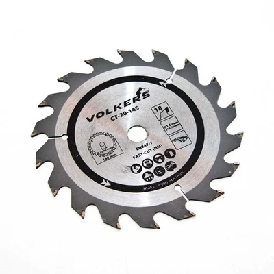 VOLKERS Kreissägeblatt 140 mm 18 Zähne Bohrung 12,75 mm Sägeblatt 140x18 Handkreissäge