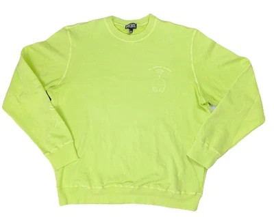 Diesel Hombres Pullover Sudadera Talla XL Bordada Alien No Humans League UFP Foto 1 de 4