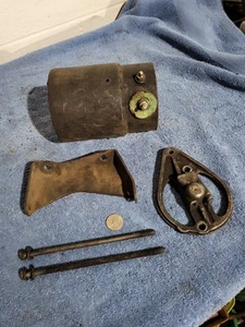 1960s Vintage GM Delco-Remy Generator CASE FIELDS Brushes End Plate Bracket etc. - Picture 1 of 4