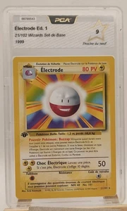 Carte Pokémon Électrode 21/102 Édition 1 PCA 9 Wizards Set De Base Français  - Imagen 1 de 3