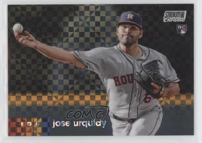 2020 Topps Stadium Club Chrome X-Fractor Jose Urquidy #149 Rookie RC - Image 1 of 2