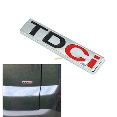  Pegatina para Ford Fiesta Focus C-Max Kuga S-Max Galaxy TDCI Logo.Emblema coche - Imagen 1 de 4
