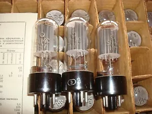 5C4S/5Z4/CV1863/russische RÖHRE NOS gleiche Datencodes 1975-79 Menge 2 Stück. - Bild 1 von 1