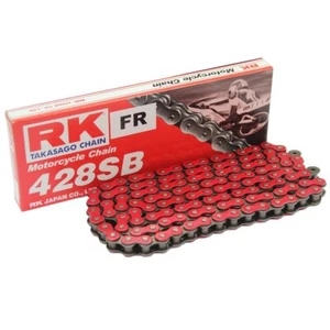 RK Set Cadenas Reforzado Rojo Suzuki Vl 125 Encendido Año Fab. 2000-2008 - Imagen 1 de 1