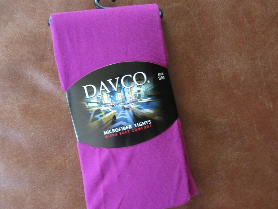 Davco S/M Batton Rouge 超细纤维舒适紧身衣 NIP 5'0"-5'4" 100-150 磅 漂亮 — 第 1/3 张图片