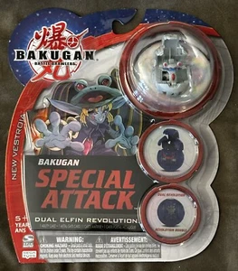 Bakugan Battle Brawlers Special Attack Dual Elfin Revolution 2009 Spinmaster NIB - Picture 1 of 3