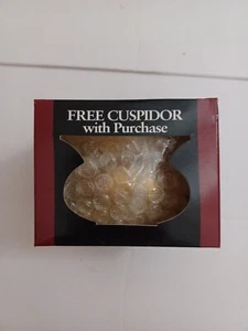 Copenhagen Brass Cuspidor Spittoon Vintage 1999 US Tobacco Co New/Original Box - Picture 1 of 3