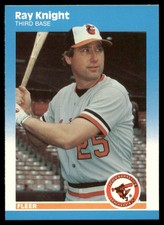 1987 Fleer Update Glossy Ray Knight #U-58 NM-MT Or Better Baltimore Orioles