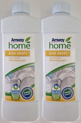 2 Amway Dish Drops flüssiges Geschirrspülmittel - Bild 1 von 3