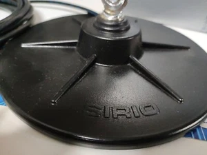 SIRIO MAG 160 S BASE MAGNETICA DIAM. 165mm CON CAVO RG58 DA 3,6MT + PL E SNODO - Photo 1/8