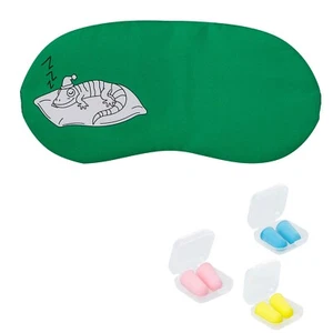 Lucertola Peluche Occhi Maschera Dormire Riutilizzabile Lenitivo Caldo/Freddo Mal di Testa - Foto 1 di 12