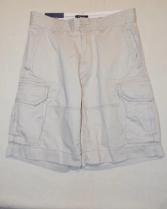 Men's Polo Ralph Lauren Distressed Cargo Shorts Bone 32 NWT - Picture 1 of 4