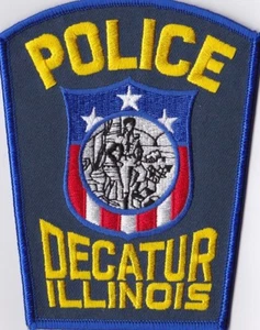 Decatur Police Patch Illinois IL  - Bild 1 von 1