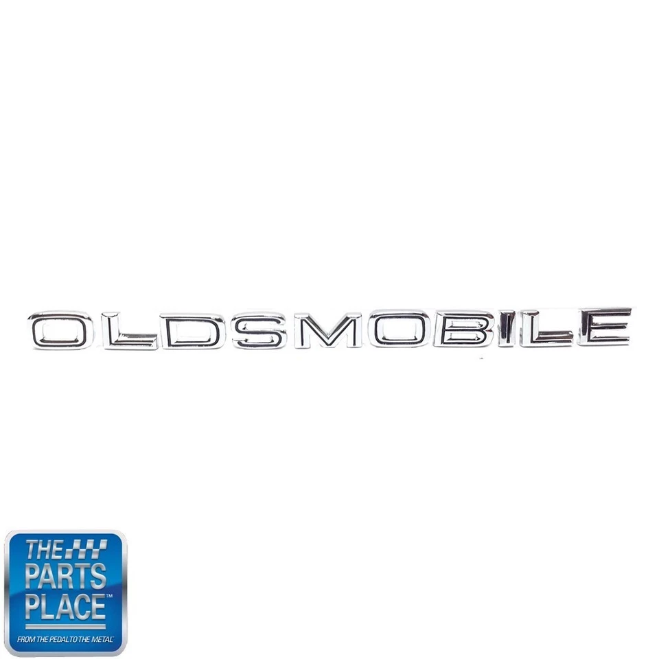 Juego de emblemas Cutlass 442 Cutlass Supreme 1971-1972 letras de maletero "Oldsmobile"  Foto 1 de 1