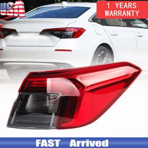 Luces traseras LED exteriores para pasajero derecho para Honda Civic Sedán 2022-2024 - Imagen 1 de 9