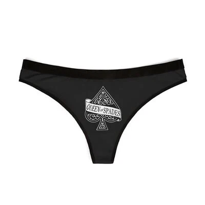 Tanga Queen Of Spades, QOS Panty Hotwife BBC Cornudo Sexy QOS Bragas Ropa Interior  Foto 1 de 4