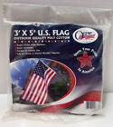 OlympUS 3' x 5' U.S. AMERICAN FLAG with Brass Grommets Made in the USA NEW