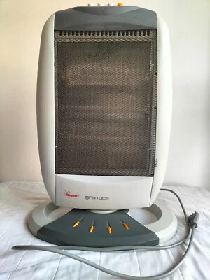 STUFA ELETTRICA ALOGENA PORTATIL 3 REGIMI 400W QUARZO OSCILLANTE BIMAR - Immagine 1 di 4