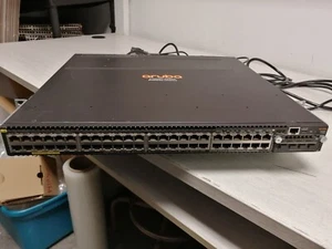 1X ARUBA 3810M JL074A 48-PORT PoE+ 1-SLOT SWITC w/ JL083A & JL084A+1 PSU - Picture 1 of 4