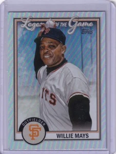 Willie Mays Raibow Foil 2023 Topps Series 2 - “Legends of the Game” #LG-6 Giants - Picture 1 of 1